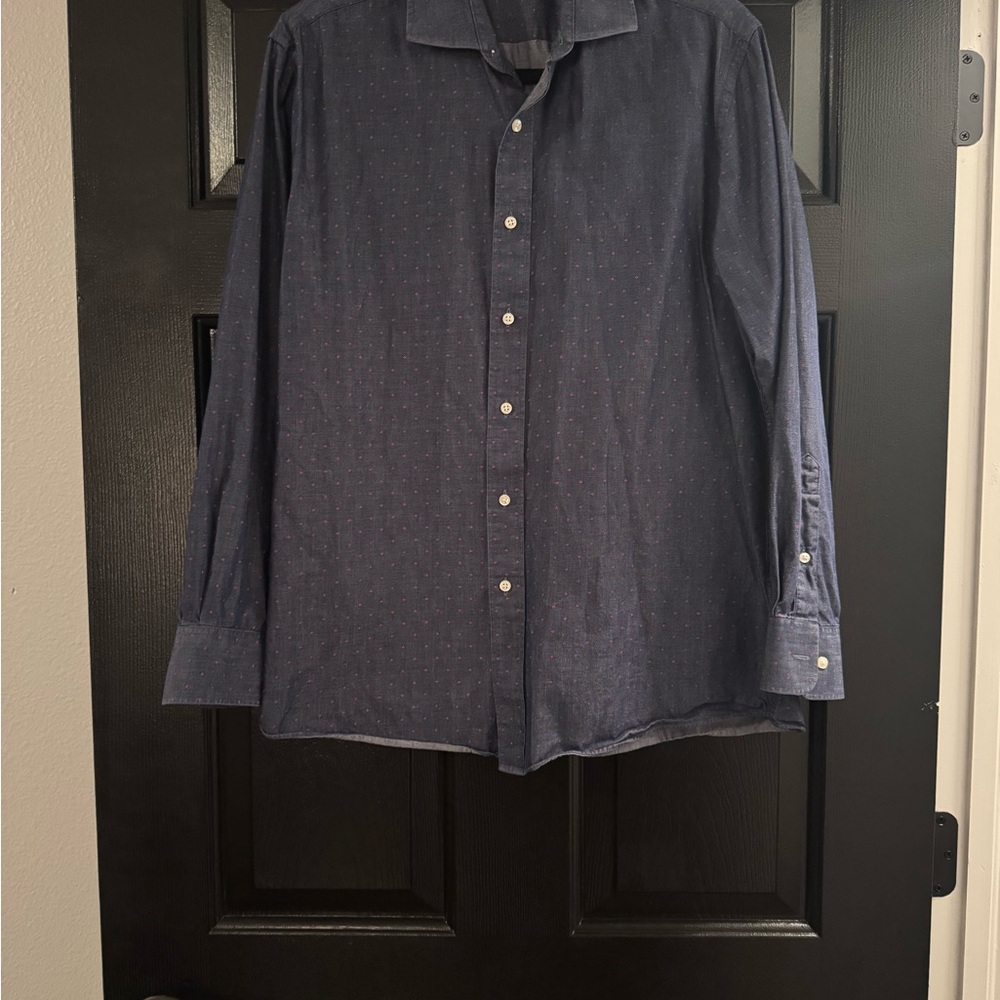 Tommy Hilfiger Blue Button Down Shirt